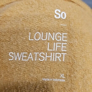 SO Women's Golden Half-Zip Sweatshirt